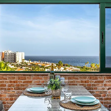 Paz Ocean View Luxury, 2 Air Conditioners, Fast Wifi, Heated Pool San Miguel de Abona