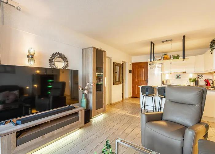 Paz Ocean View Luxury, Air Condition, Wifi, Heated Pool 公寓 圣米格尔德阿沃纳